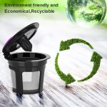 Reusable K Cups For Keurig, Reusable K CUP Coffee Filter Refillable Single K CUP for Keurig 2.0 1.0 BPA Free-6 Packs - Image 5